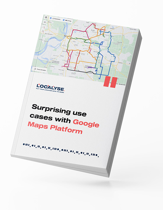 localyse google maps platform mockup