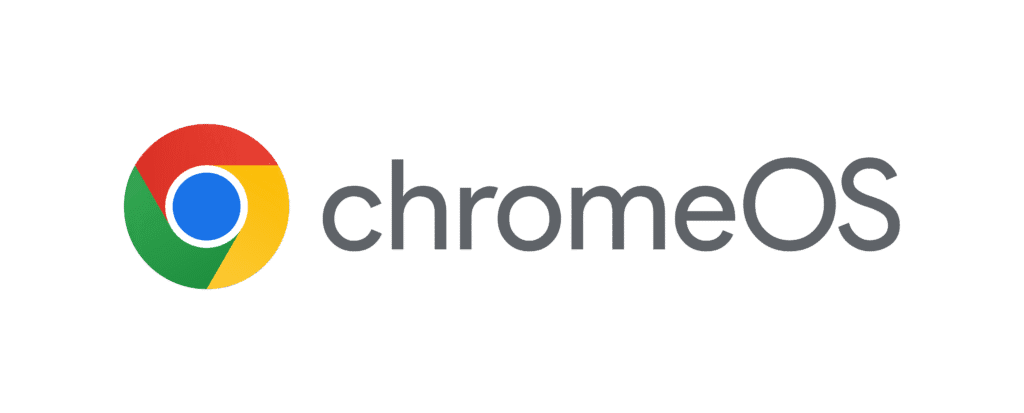Google ChromeOS Horizontal Full Colour RGB w Transparent background