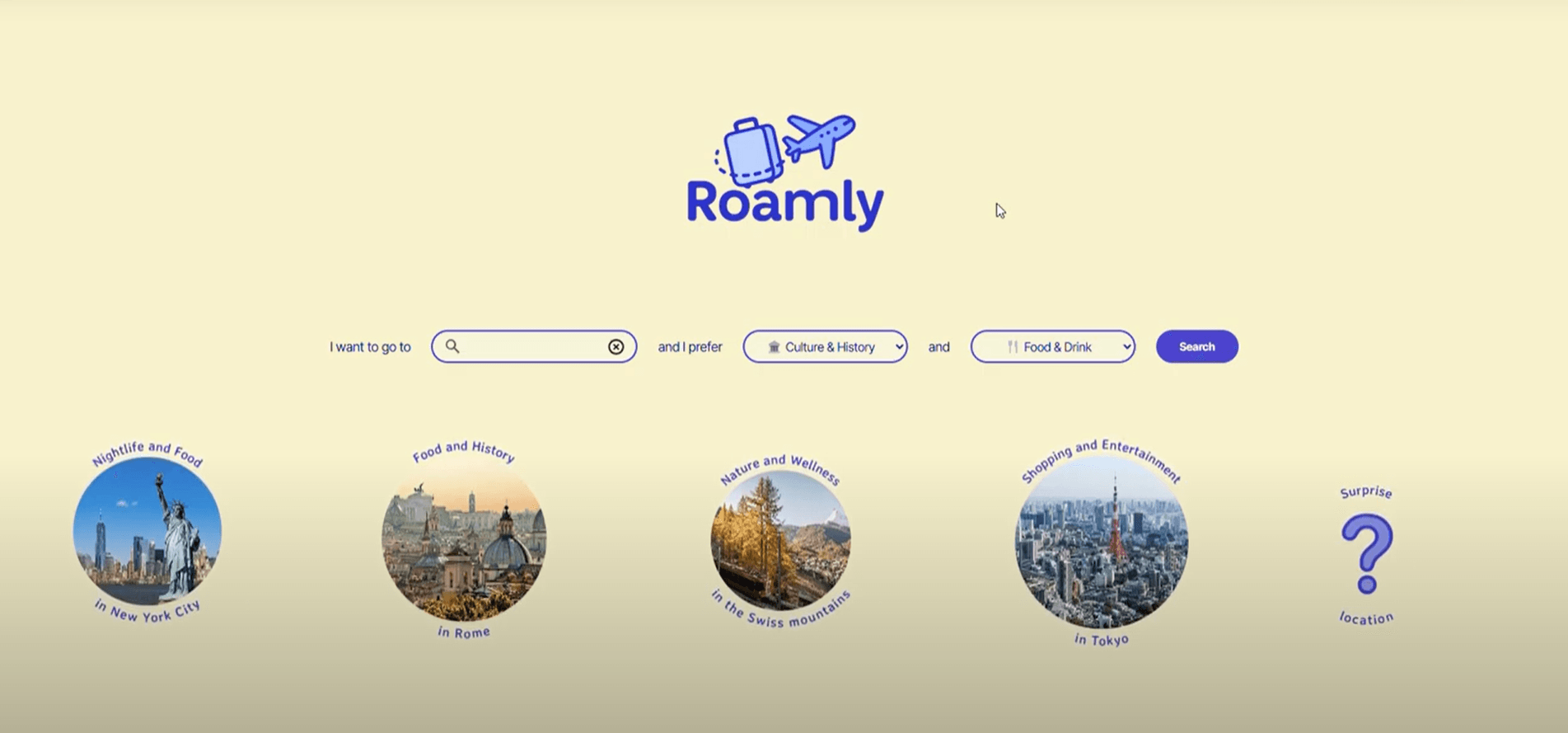 Google Maps Platform Awards: Roamly: My Winning Demo